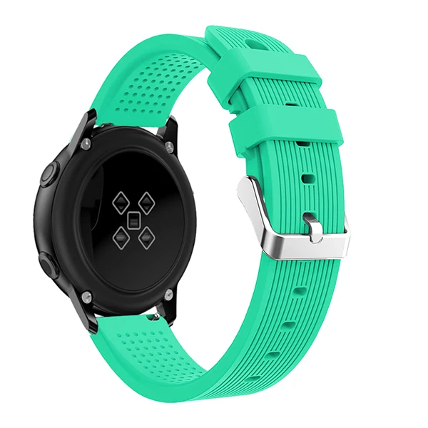 Спортивный силиконовый ремешок для часов samsung Galaxy watch активный ремешок для samsung Galaxy 42 мм/gear S2 Смарт-часы сменный Браслет - Цвет ремешка: Mint green