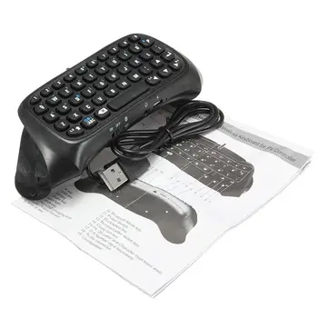

Wireless Bluetooth Keyboard Accessory Adapter for Sony PS4 Controller