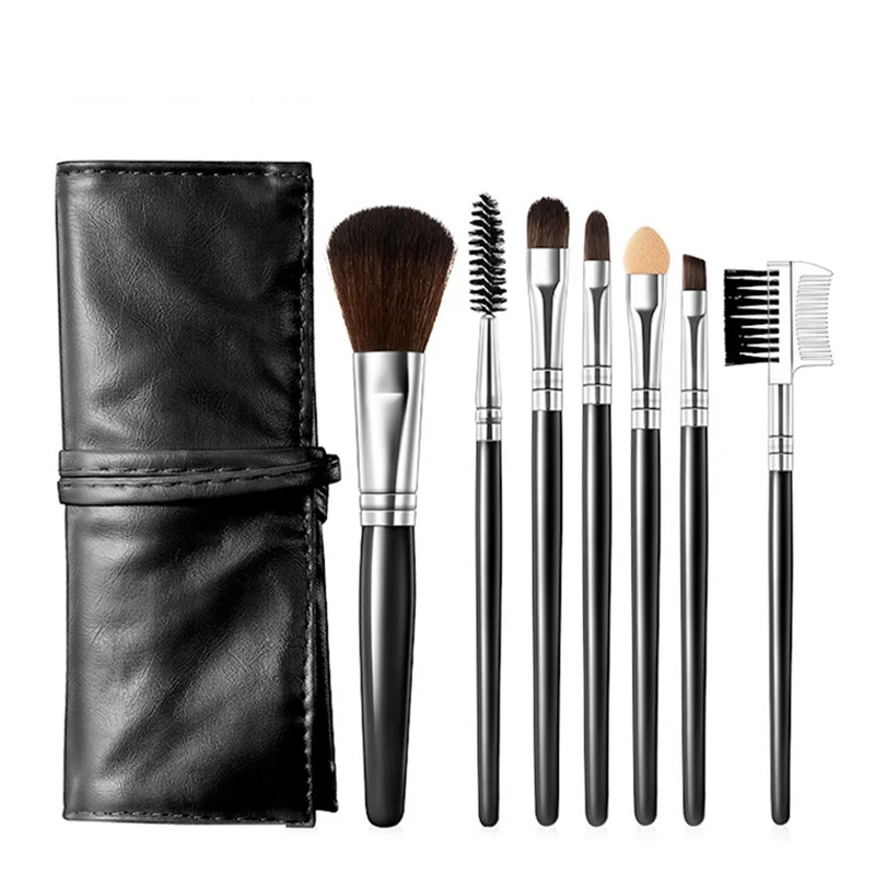 

LAIKOU 7Pcs/Set Makeup Brush Professional Set Cosmetics Make Up Brush Tools Foundation Brush For Face Makeup Kit Beauty Women