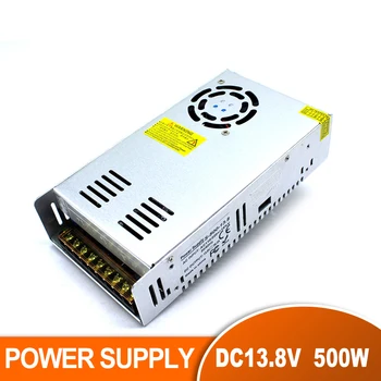 

Stable quality Single Output DC13.8V 36.2A 500W Power Supply Switching AC 110 220V Input to DC13.8V SMPS For Led Strip Lam