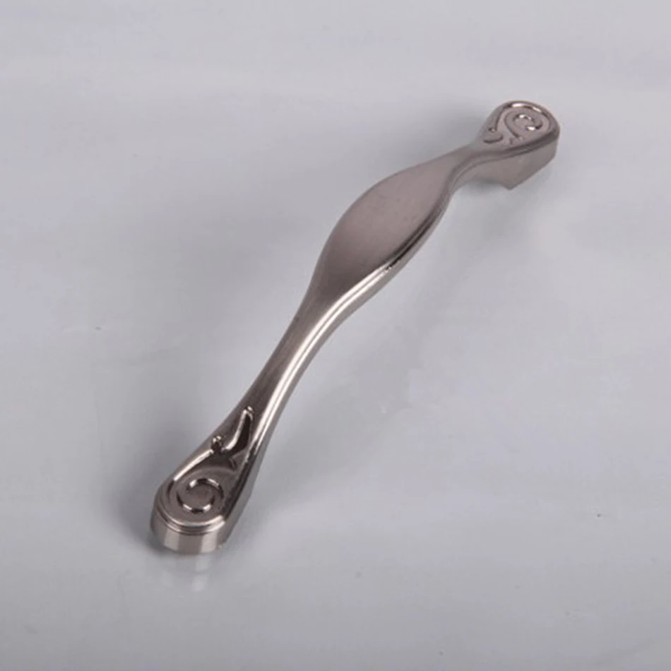 Free Shipping 96mm Zinc Alloy Brushed Finished Silver Knobs