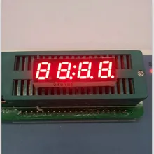 Horloge rouge 0.28 pouces, affichage led à 4 chiffres, 7 segments, 2481AS/2481BS