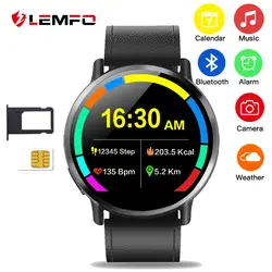 LEMFO LEM X Smartwatch Android 7,1 4G LTE Sim WI-FI 2,03 дюйма 8MP Камера gps сердечного ритма IP67 Водонепроницаемый Смарт часы для Для мужчин Для женщин