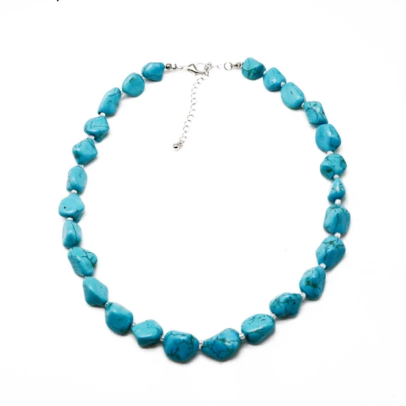 

Free Shipping New Punk Styles Natural Stones Choker Necklace