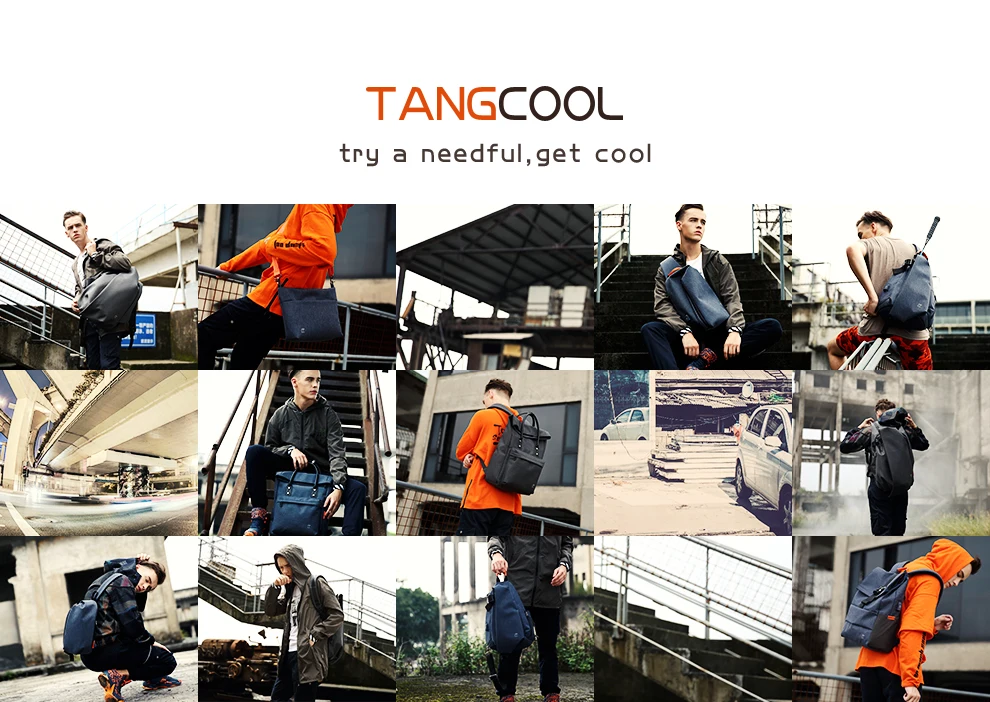 Tangcool модная мужская сумка-мессенджер Мужская зарядка через usb дизайнерская мужская нагрудная сумка с защитой от кражи сумки через плечо для мужчин дорожные