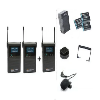 

Free Shipping!ROWA RW-2401 Dual Channel 2.4G Digital Wireless professional studio Microphone