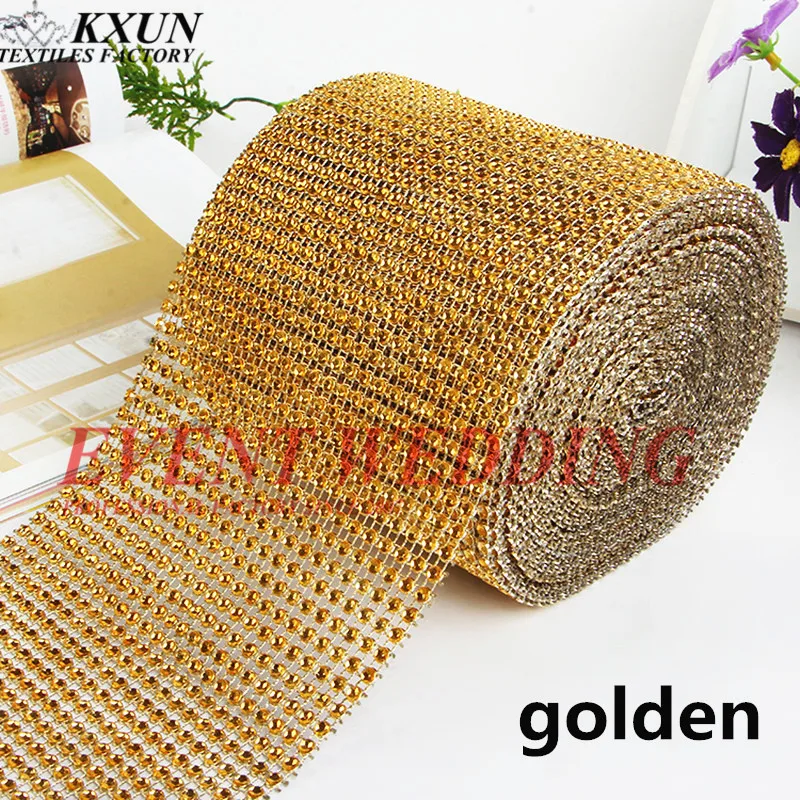 

1PCS Gold And Silver Diamond Table Runner Mesh Rhinestone Table Runners Wedding Party Tablecloth Decoration Home
