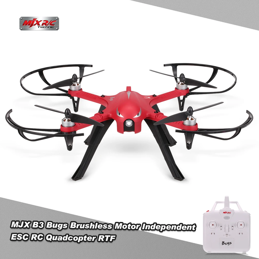MJX Bugs 3 2.4G 6Axis Gyro Brushless Motor Independent ESC Drone Support for C4000 Gopro 34 XiaoYi Action Camera RC Quad Dron (12)