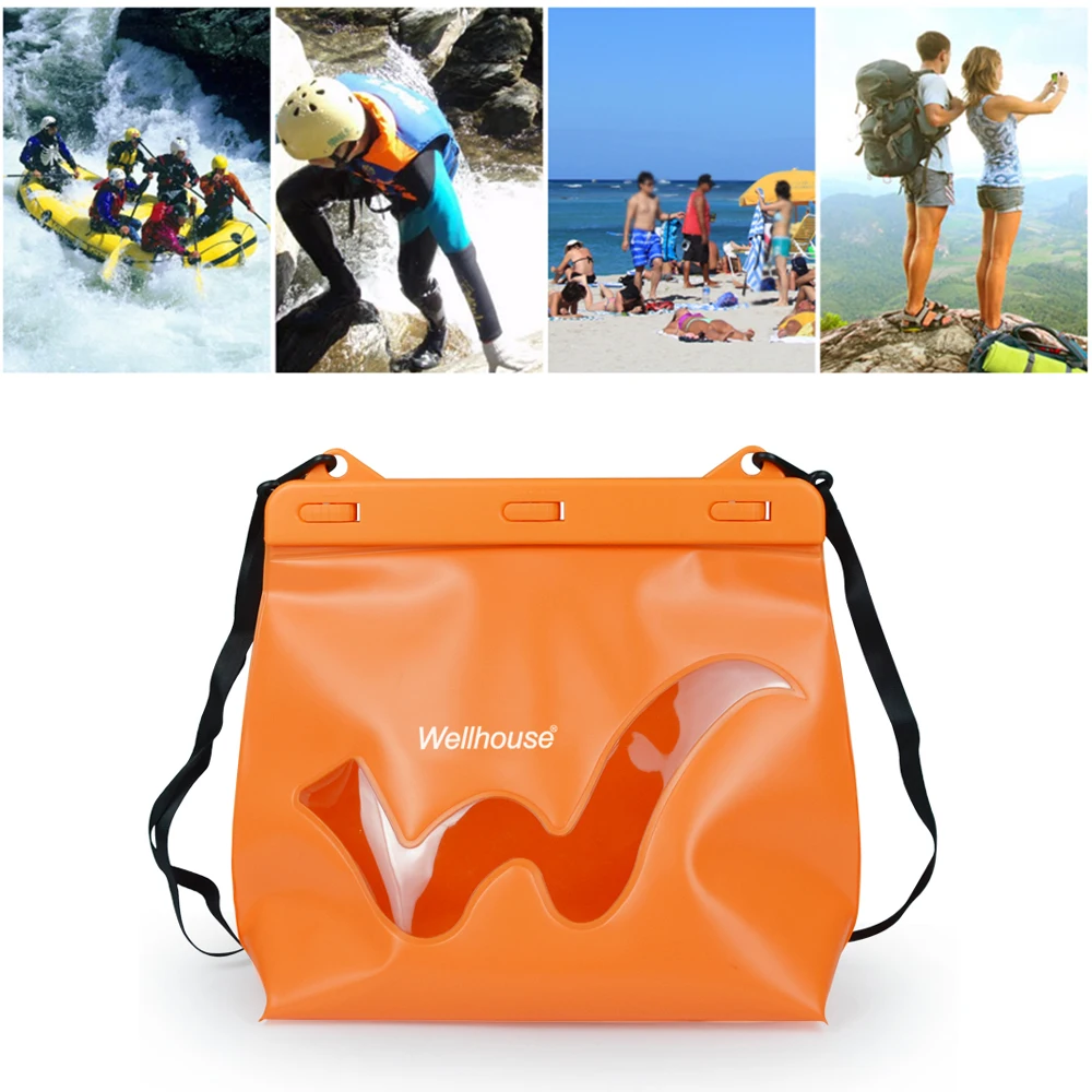 Водонепроницаемая сумка для туалетных принадлежностей из ПВХ, сумка для путешествий, сухой Чехол, сумка для пляжа, кемпинга, каякинга, рафтинг, сухая сумка