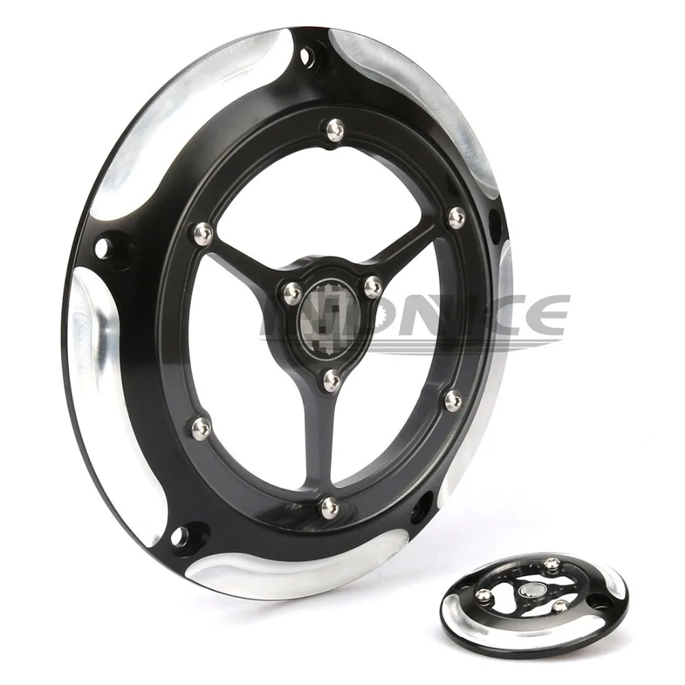 Motorcycle Parts 5 Hole edge cut Derby Cover harley touring street