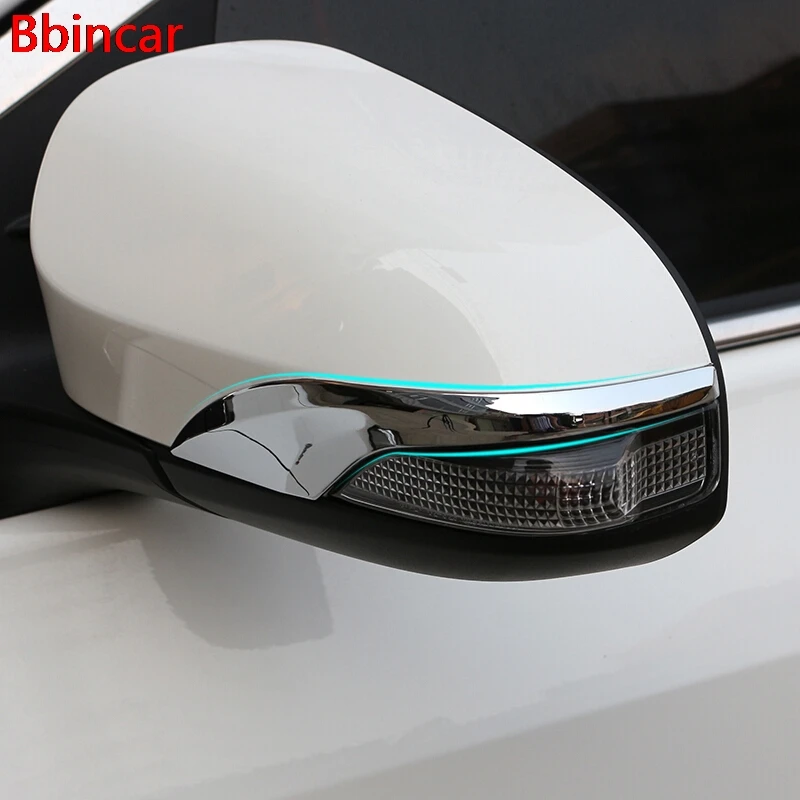 Bbincar Car Styling ABS Chrome Rearview Mirror Cover Trim Car Mirrors