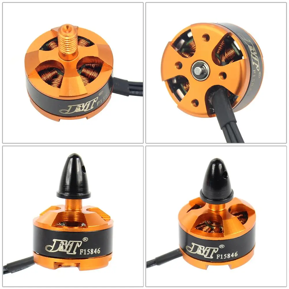 F15845/6 JMT мини Мультикоптер 1806 2400KV CW CCW бесщеточный двигатель для DIY 2 3S 250 Дрон FPV CC3D 260