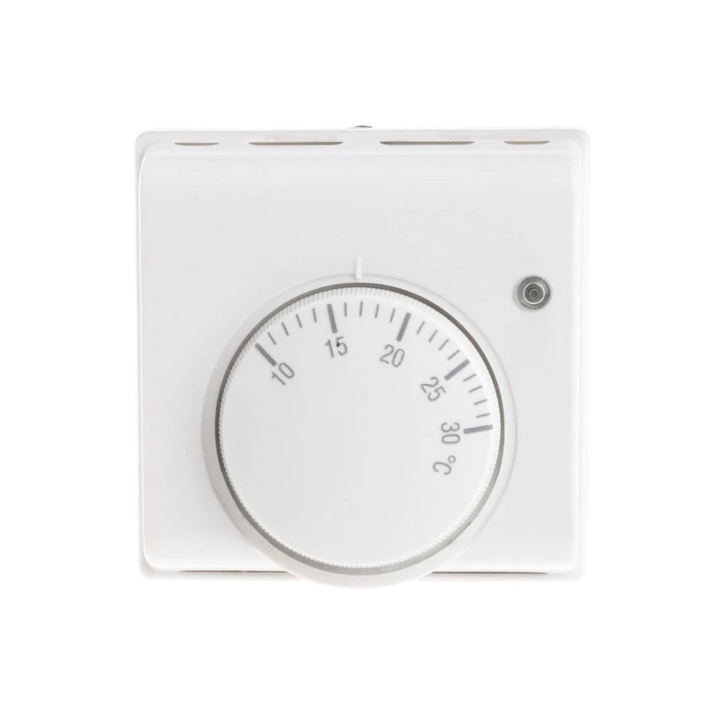 Varadyle 1Pc Room Floor Temperature Controller Mechanical Central Heating Thermostat 220V AC 