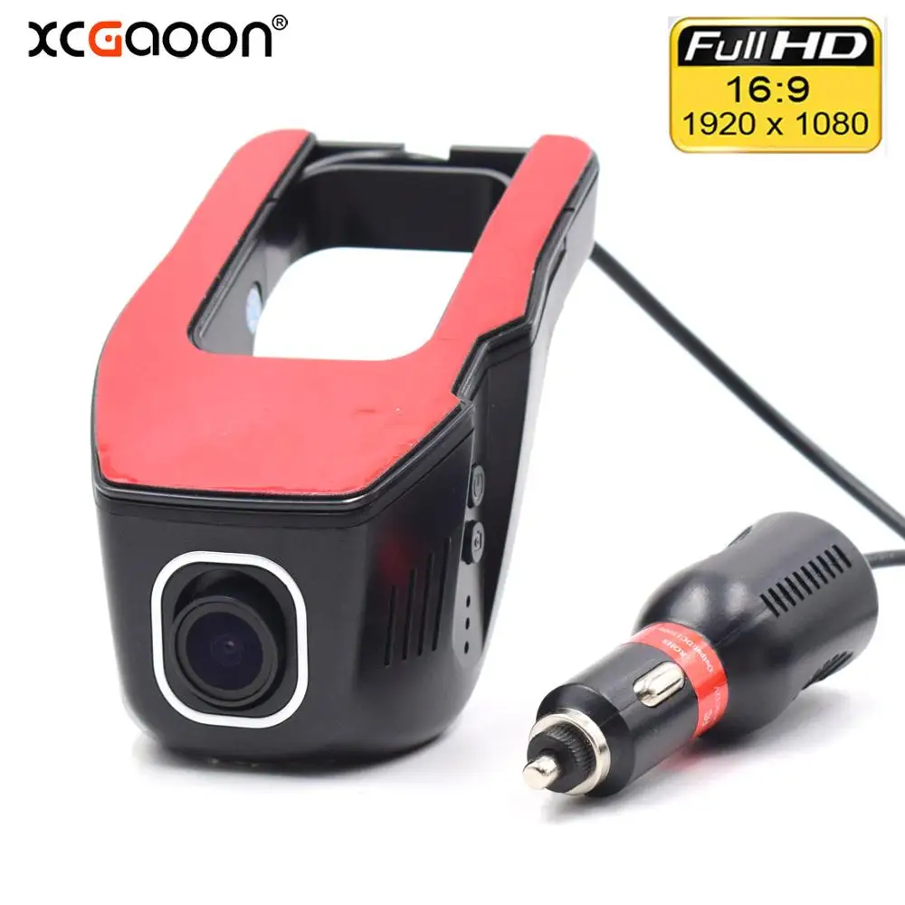 

XCGaoon Wifi Car DVR Registrator Digital Video Recorder Camcorder Dash Camera 1080P Night Version Novatek 96658 With Car charger
