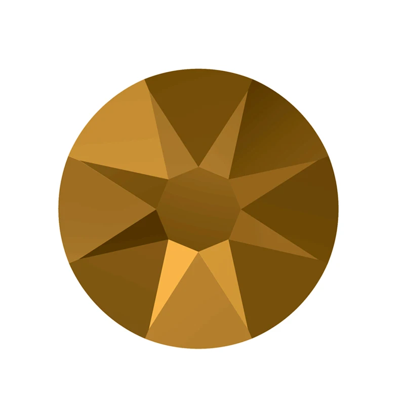 2088 non hotfix rhinestone mine gold (5)