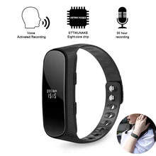 STTWUNAKE браслет мини скрытые Диктофон Часы аудио Регистраторы Диктофон профессиональный цифровой HD denoise междугородной HiFi