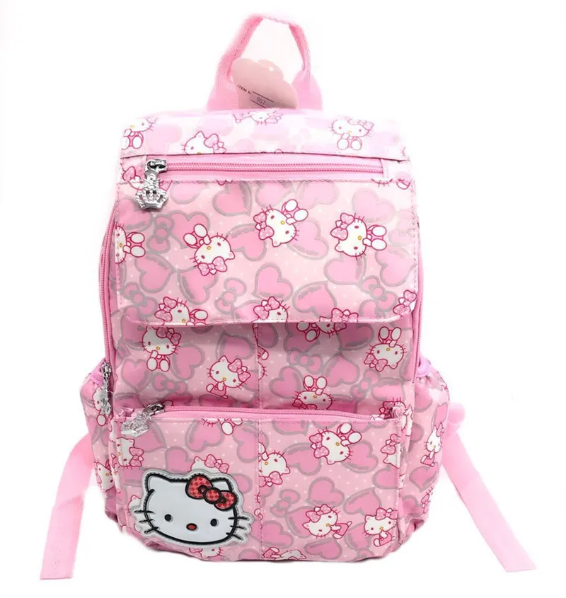 

New Hello kitty girls shoulder bag Backpack Bag nylon bag yey-BK9908