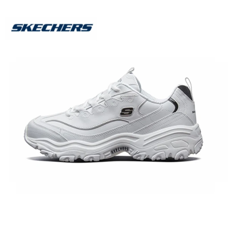 Skechers/повседневная мужская обувь; удобная дышащая уличная прогулочная обувь; Tenis Masculino Adulto; мужские кроссовки на плоской подошве; 52676-WBK - Цвет: 52676-WBK