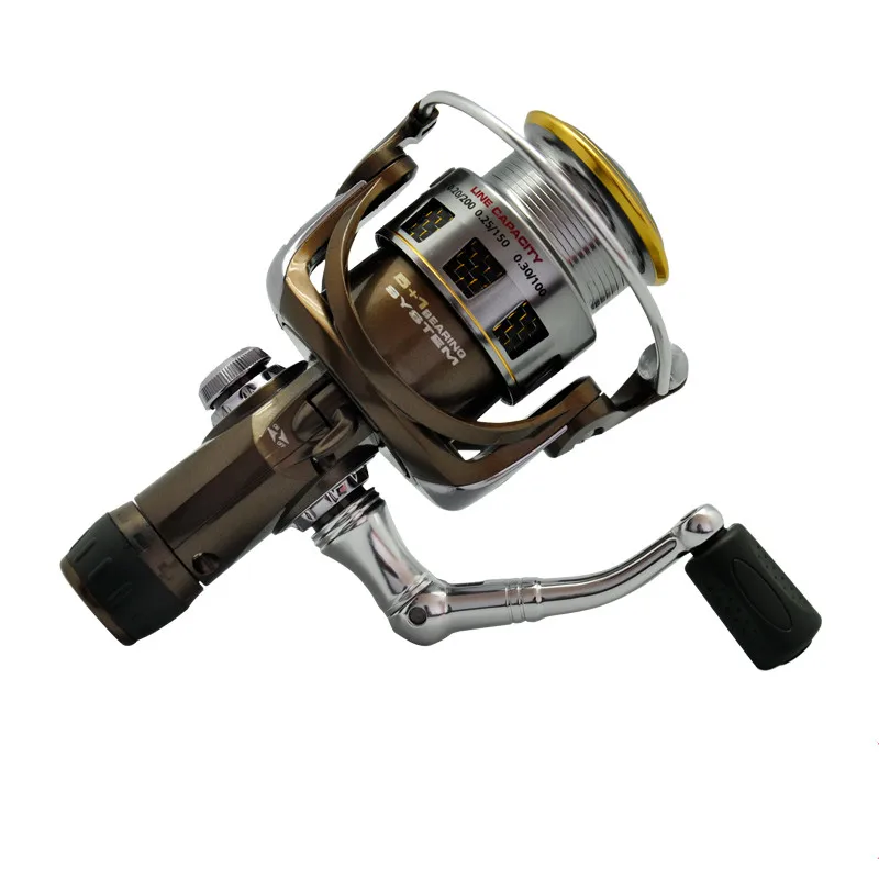 

Fishing Front and Rear Drag reels 3000 fishing reel Spinning wheel type Match Sea Fishing reel