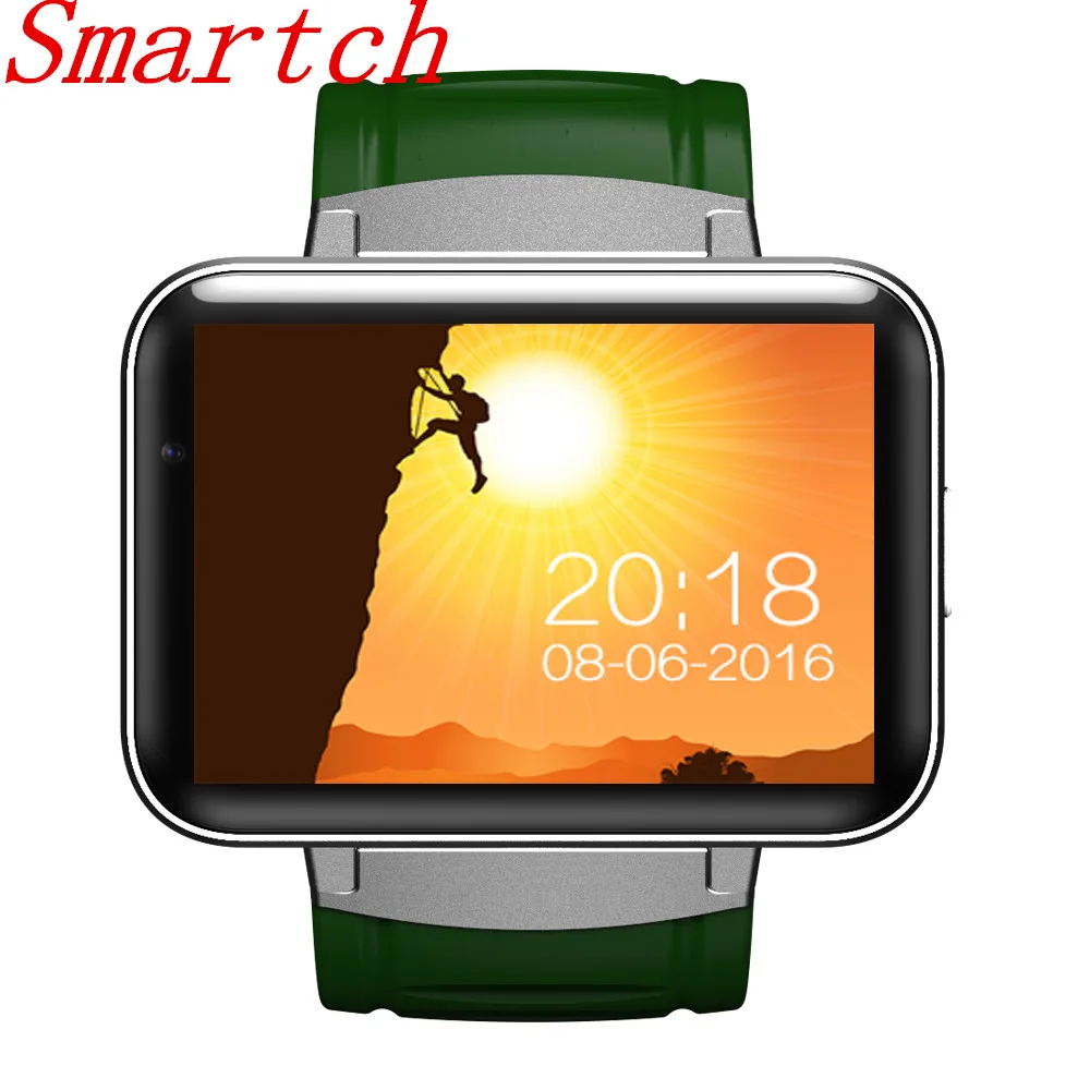 

Smartch 2017 New 3g GPS Wifi Bluetooth Watch Smart Watch DM98 Supports SIM Card Reminder Calls for Android/IOS phone pk kw88