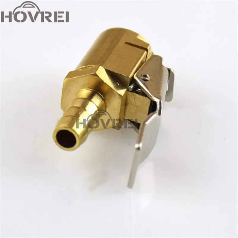 Details about   Straight Brass Car Truck Tire Tyre Inflator Valve Connector  Clip On Air Chuck 