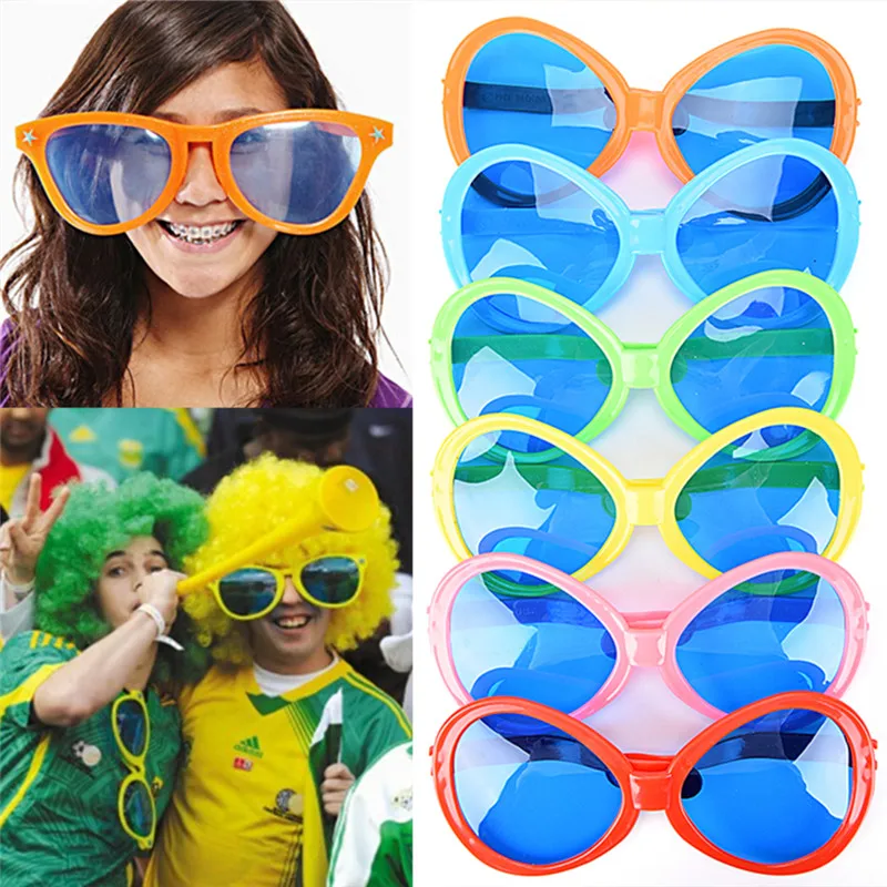 NEW Plastic Glasses Party Props Big Glasses Party Christmas Birthday