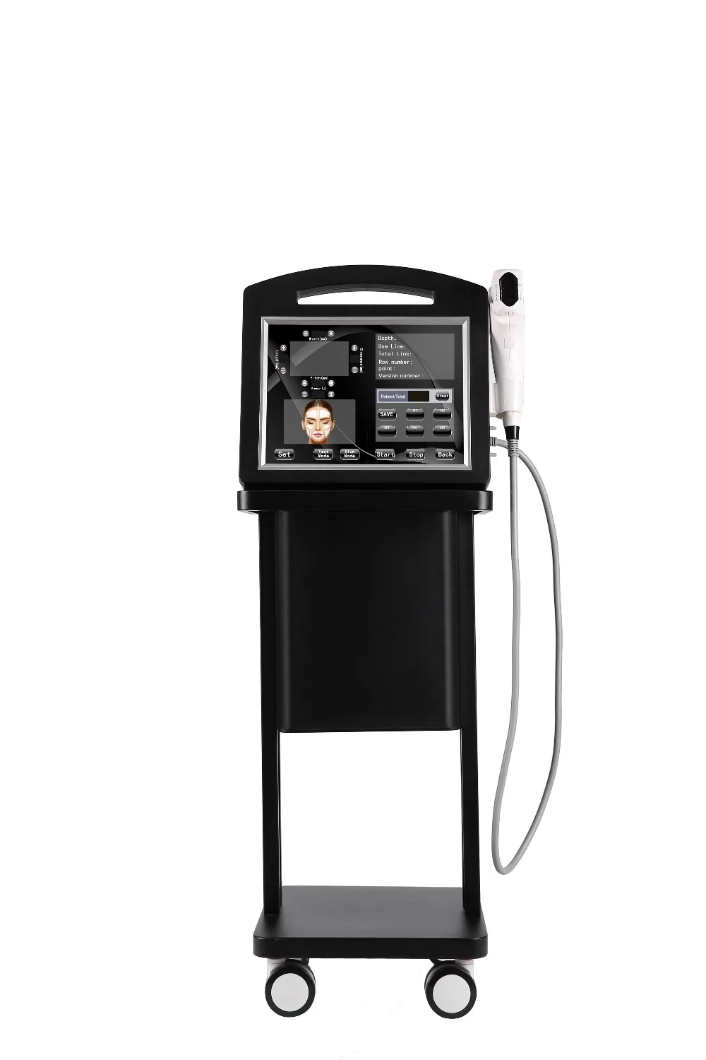 

Hot sales 11-12lines 20000 shots Anti-Wrinkle Device Face Lift Body Slimming Machine /Intensity focused ultrasound 5 cartridges