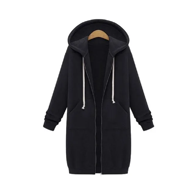Women's plus size longline hoodies Clearance