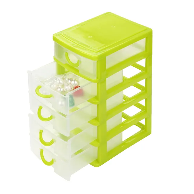 Us 4 58 27 Off Detachable Table Desktop Storage Drawer Cabinets Boxes For Sundries Lady Makeup Organizer Plastic Box Drawers Divider Sa75 In