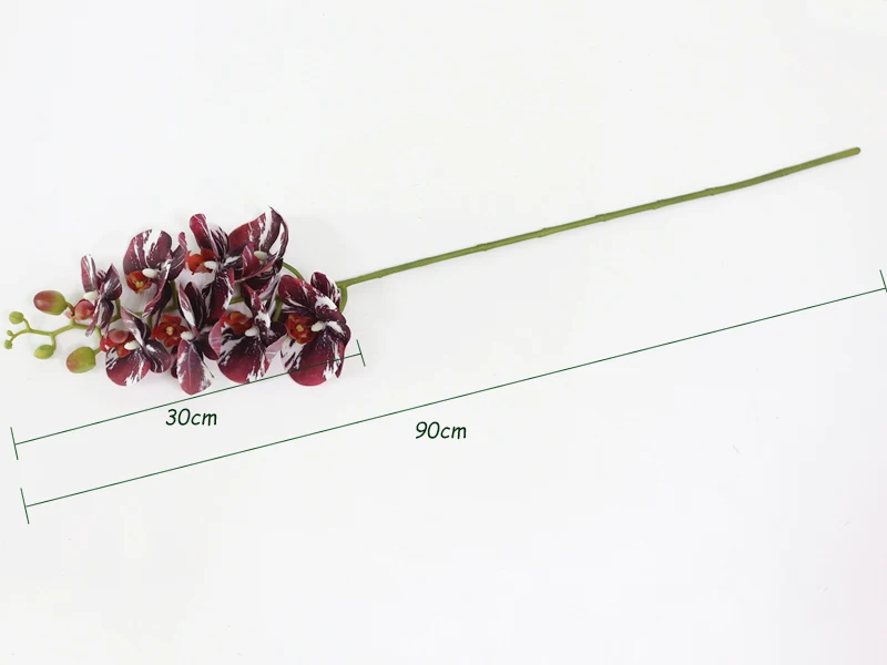 JAROWN Simulation Orchid Artificial Real Touch Latex Butterfly Orchid Flowers Wedding Feast Decoration Flores Home Decor Fleur (17)