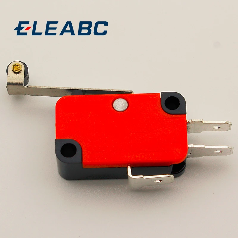 

IMC Hot 10 Pcs Micro Limit Switch Long Hinge Roller Lever Arm Snap Action LOT