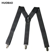 Новые мужские Регулируемые 3,5 см широкие сверхмощные y-образные модные геометрические печатные подтяжки для мужчин s