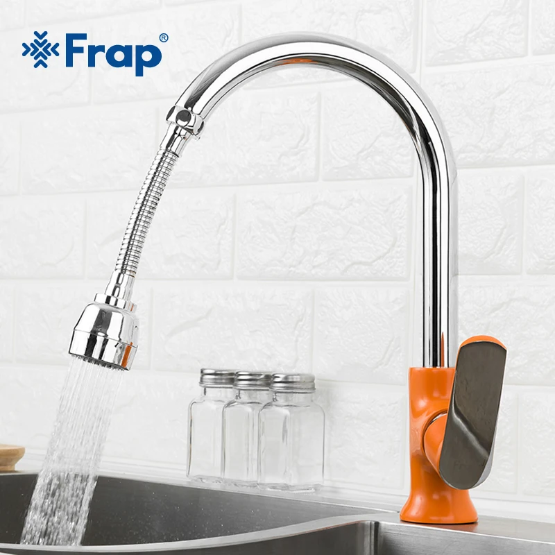 

Frap Kitchen Faucet Shower Head Anti-splash Universal 360 degree Rotary Faucet Tap Nozzle Kitchen Faucet Accessories F7311