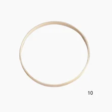 10 шт. художественный обруч круглый бамбуковое кольцо внутренние Свадебные инструменты ремесло украшения Экологичные Ловец снов аксессуары для дома DIY