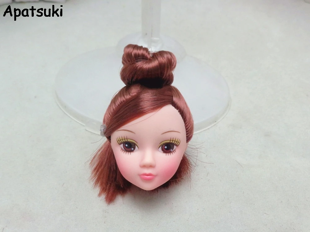 Diy Doll Accessories Kids Toy Dolls Head With Pretty Makeup Doll Heads For 11.5" Dolls Head For