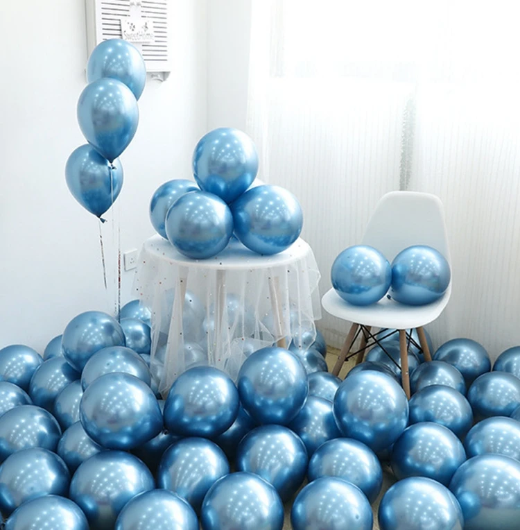 С Днем Рождения украшения 10 шт металлические шары первый день рождения мальчик девочка Мой один год День рождения принадлежности для детей и взрослых