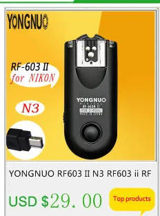 YONGNUO rf-605c 2.4GH Беспроводной пульт дистанционного управления внезапный с прозрачными ЖК-дисплей экран 603 Обновление версии для камер Canon