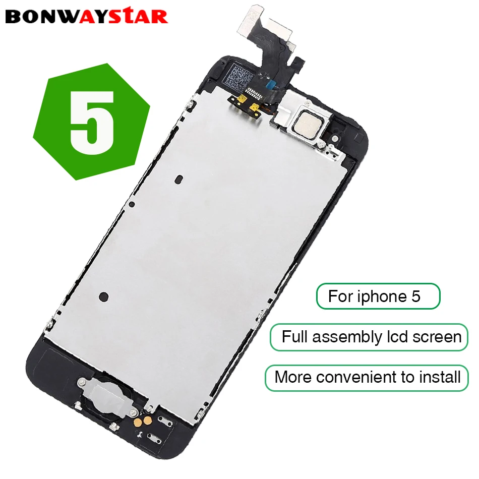 ЖК дисплей экран в полной комплектации для Apple iPhone 5 полная сборка сенсорный iphone