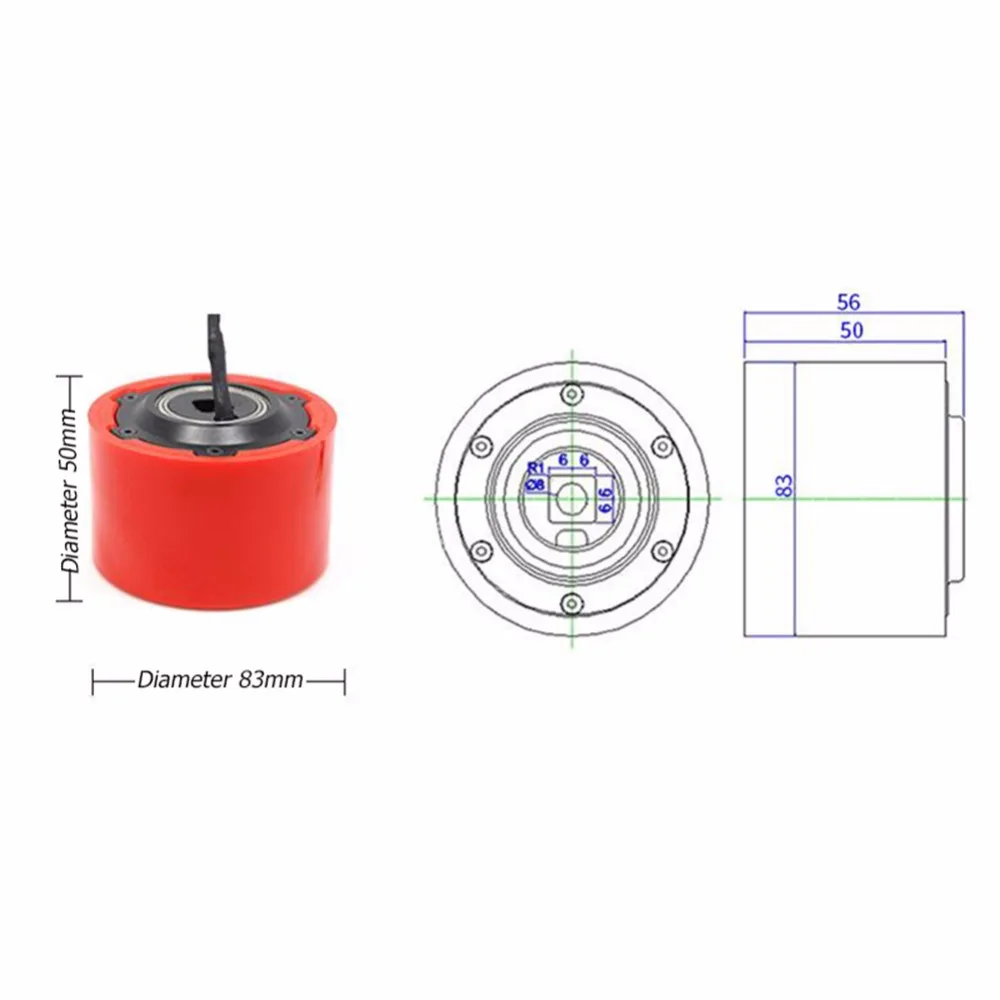 8352 1PCS 24v 36v 260W Electric Skateboard Motor Wheel for Electric Remote Control Scooter Skateboard DIY-in Parts & Accessories from Toys & Hobbies on ...