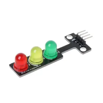 

Mini 5V Traffic Light LED Display Module For Red Yellow Green
