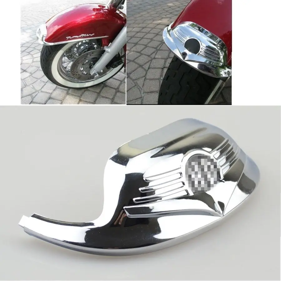 For Harley FLHR Road King FLSTC Chrome Classic Front Fender Mudguard