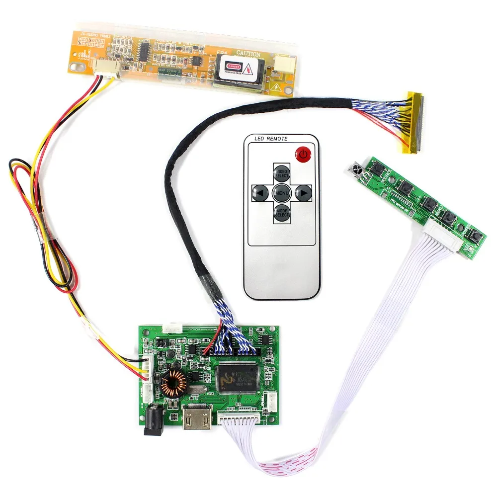 HDMI+Audio LCD Controller Board For 15.4inch 17inch
