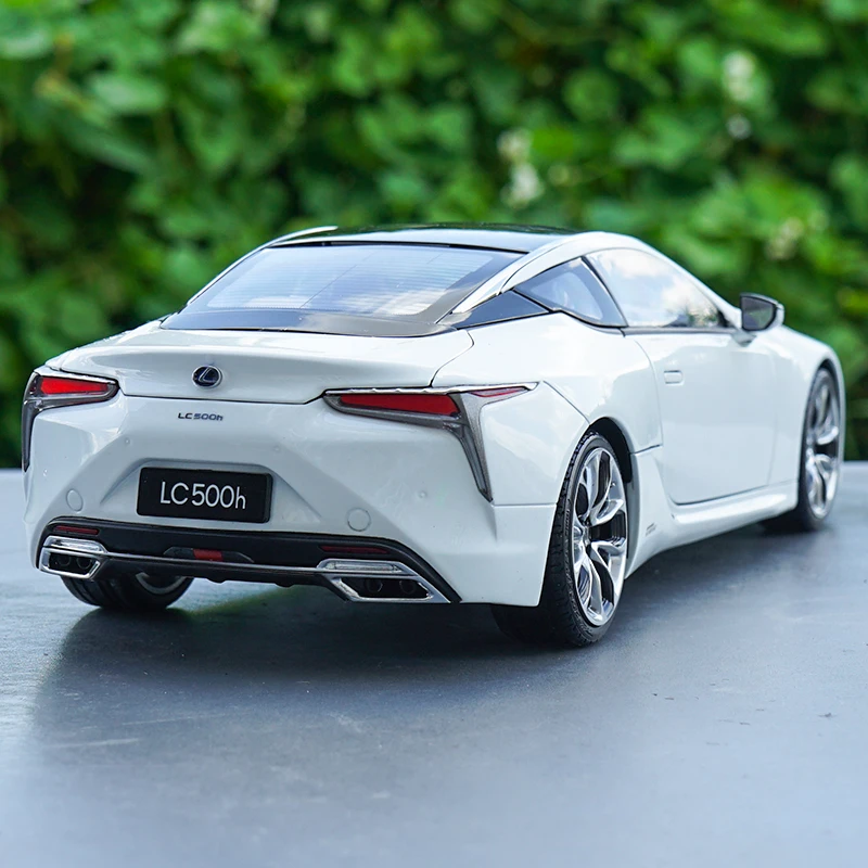 1:18 литая под давлением модель для LEXUS LC500h Синяя игрушка купе автомобиль миниатюрный подарок для мальчиков коллекция