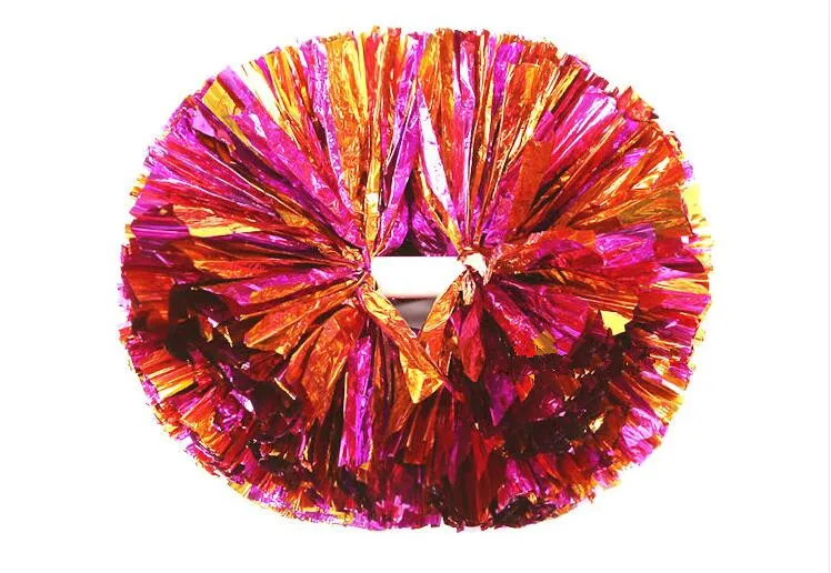 المعدن الأحمر مزيج التشجيع بوم بومس المشجع أضاليا combinat المقبض يمكن اختيار اللون يمكن شحن