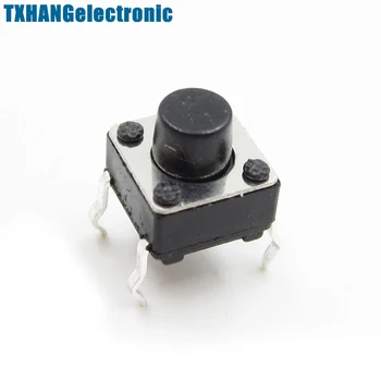 

100PCS 6x6x6 mm Miniature Micro Momentary Tactile Tact Touch Push Button Switch