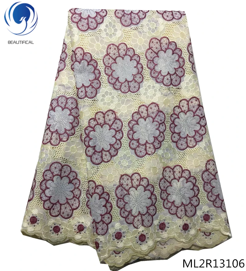 

BEAUTIFICAL latest swiss voile lace african voile lace fabric 2019 swiss lace new arrival 5yards/lot with free shipping ML2R131