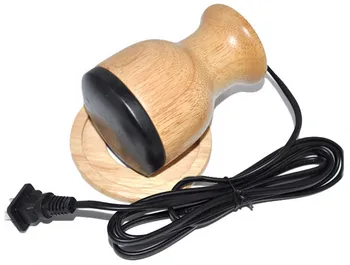 

Natural Stone health care health warming moxibustion instrument Oak pedestal meridian energy device