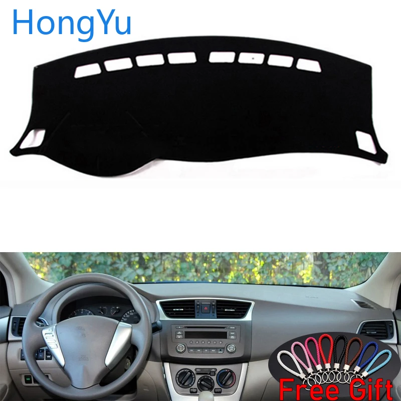 Для Nissan Sentra nismo Sylphy 12 19Interior Accessories Авто Крышка приборной панели коврик для ковра
