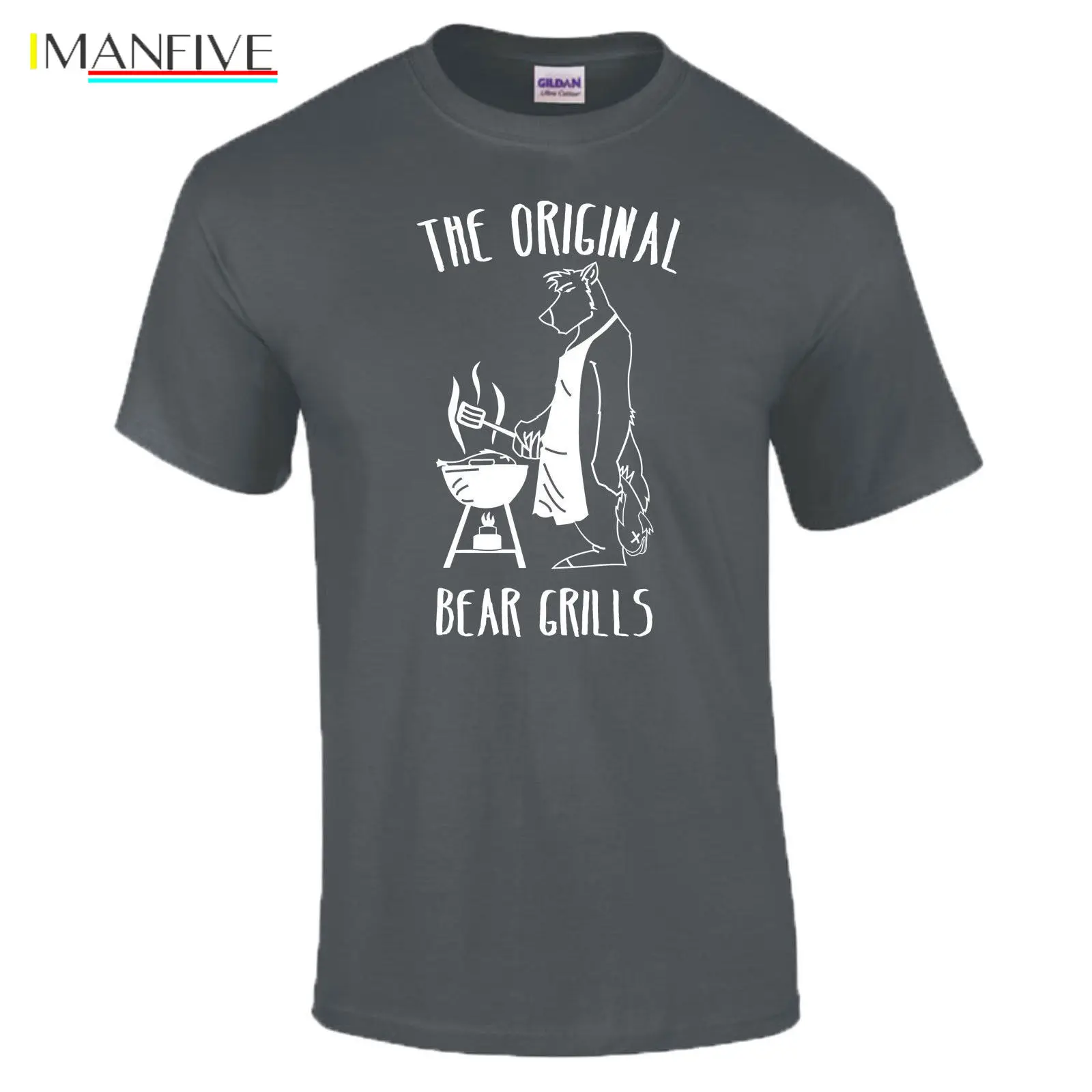 

The Original Bear Grills Spoof Grylls Unisex Funny T-Shirt 16 Colours - to 3XL