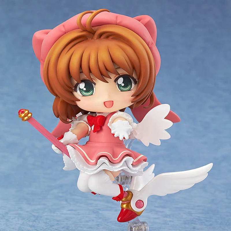 10 см Nendoroid Cardcaptor Sakura#400 Li Syaoran#763 фигурка модель милая кукла Аниме Коллекция игрушки; лучший подарок для друга